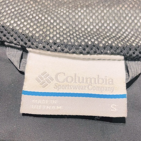 Columbia Rain Jacket Charcoal Grey - Picture 3 of 6